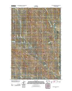 Papps Reservoir 2011 topographic map thumbnail