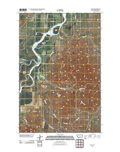 Piche 2011 topographic map thumbnail