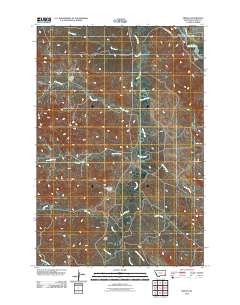 Mizpah 2011 topographic map thumbnail