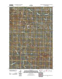 North Fork Crooked Creek East 2011 topographic map thumbnail