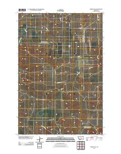 O'Brien Hill 2011 topographic map thumbnail