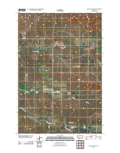 Seven-up Butte 2011 topographic map thumbnail
