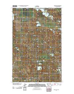 Park Lake 2011 topographic map thumbnail