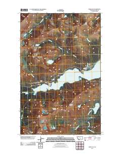 Rising Sun 2011 topographic map thumbnail