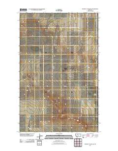 Poverty Coulee NE 2011 topographic map thumbnail