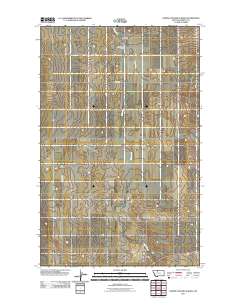 North Lothair School 2011 topographic map thumbnail