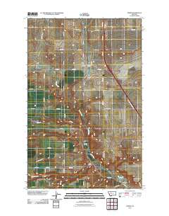 Power 2011 topographic map thumbnail