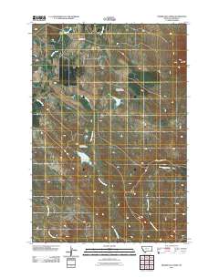 Prairie Dog Creek 2011 topographic map thumbnail