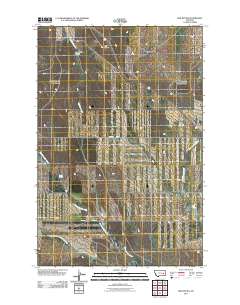 Red Buttes 2011 topographic map thumbnail