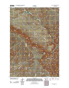 Red Canyon 2011 topographic map thumbnail