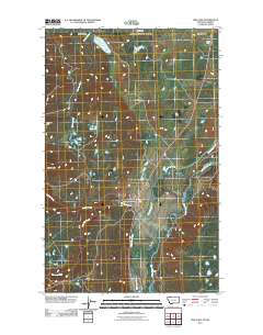 Pike Lake 2011 topographic map thumbnail