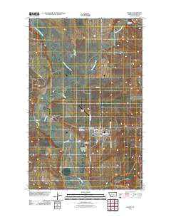 Scobey 2011 topographic map thumbnail