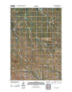 Potato Buttes 2011 topographic map thumbnail
