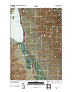 Red Rock 2011 topographic map thumbnail