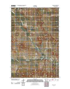 Red Top 2011 topographic map thumbnail