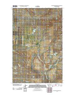 Richmond Reservoir 2011 topographic map thumbnail