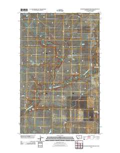 Richmond Reservoir NW 2011 topographic map thumbnail