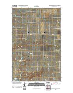 Richmond Reservoir SW 2011 topographic map thumbnail