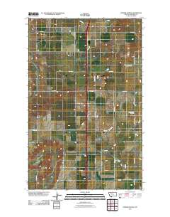 Pioneer School 2011 topographic map thumbnail