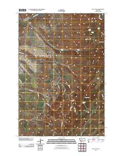Roy Gulch 2011 topographic map thumbnail