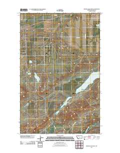 Mission Lake West 2011 topographic map thumbnail