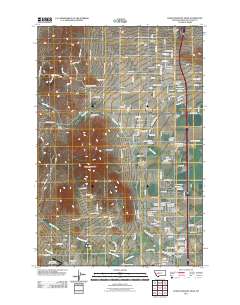 Scratchgravel Hills 2011 topographic map thumbnail
