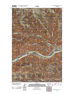 Sturgeon Island 2011 topographic map thumbnail
