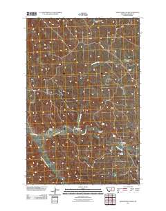 Seventynine Coulee 2011 topographic map thumbnail