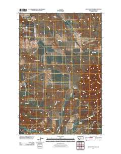 Seventytwo Hills 2011 topographic map thumbnail