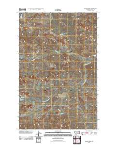 Shade Creek 2011 topographic map thumbnail