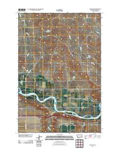 Thurlow 2011 topographic map thumbnail