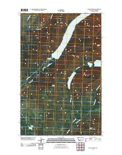 Quartz Ridge 2011 topographic map thumbnail
