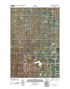 Rattlesnake Butte 2011 topographic map thumbnail