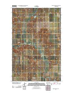 Smoke Creek NE 2011 topographic map thumbnail