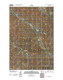 Rattlesnake Hill 2011 topographic map thumbnail