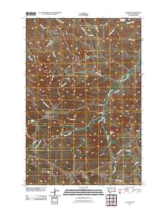 The Knob 2011 topographic map thumbnail