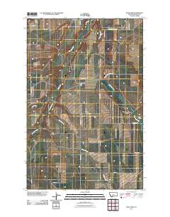 Ross Fork 2011 topographic map thumbnail