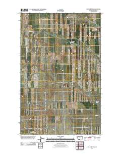 Rocky Buttes 2011 topographic map thumbnail