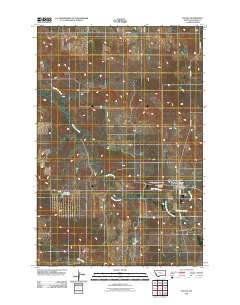 Plevna 2011 topographic map thumbnail
