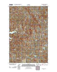 Sand Arroyo 2011 topographic map thumbnail