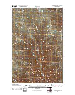 Sandpiper Reservoir 2011 topographic map thumbnail
