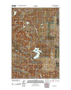Putnam Lake 2011 topographic map thumbnail
