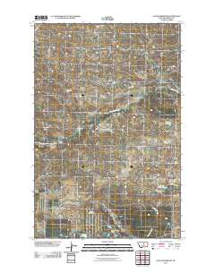 Sloan Reservoir 2011 topographic map thumbnail