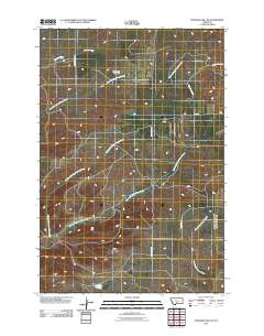 Stephens Hill NE 2011 topographic map thumbnail
