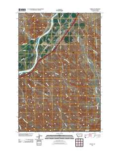Shirley 2011 topographic map thumbnail