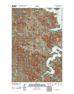 Short Creek 2011 topographic map thumbnail