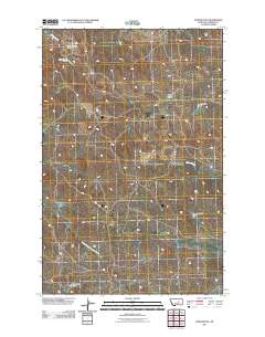 Twin Buttes 2011 topographic map thumbnail