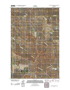Twin Buttes School 2011 topographic map thumbnail