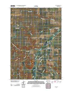 Pryor 2011 topographic map thumbnail