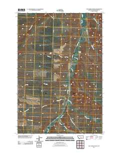 Vale Creek Ranch 2011 topographic map thumbnail